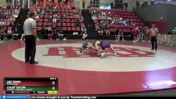 160 lbs Semifinal - Colby Dalon, Lakeway Christian Academy vs Joe Terry, Father Ryan