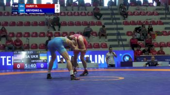 65 kg 1/8 Final - Brock David Hardy, United States vs Artem Kryvenko, Ukraine