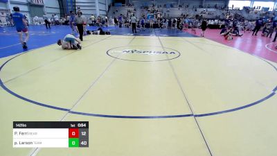 142 lbs Rr Rnd 2 - Parker Ferri, Bearcat Wrestling Club vs Parker Larson, Team Alien UFO