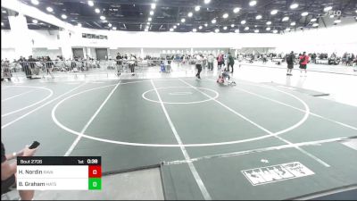 61 lbs Consi Of 8 #2 - Hutch Nordin, Ravage WC vs Bridger Graham, Matsu Matmen