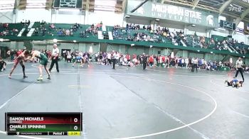 157 lbs Cons. Round 2 - Damon Michaels, Edinboro vs Charles Spinning, Ohio