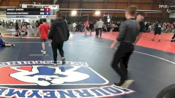 106A lbs Rr Rnd 1 - Brody Ohern, Chenango Forks vs Bogdan Saponjic, Germany