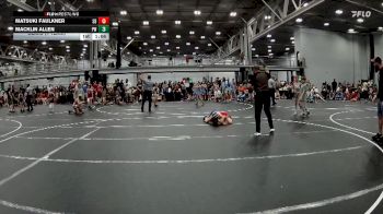 68 lbs Semis (4 Team) - Matsuki Faulkner, Smitty`s Barn vs Macklin Allen, Prestige Worldwide