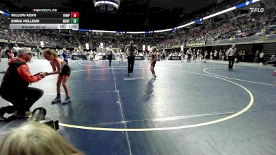68 lbs Round Of 16 - Ruby Garis, State College vs Abigail Smith, South Williamsport
