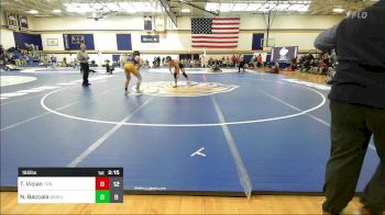 165 lbs Consi Of 4 - Tucker Vician, Trinity vs Nicholas Baccala, Western New England