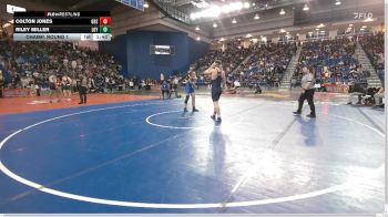 190 lbs Champ. Round 1 - Riley Miller, Loyola Blakefield vs Colton Jones, Grassfield