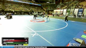 120 Class 2 lbs Champ. Round 1 - Julia Breeden, Liberty vs Gracie Clayton, Rolla