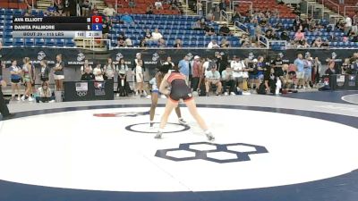115 lbs Champ. Rd Of 128 - Ava Elliott, Indiana vs Danita Palmore, Illinois