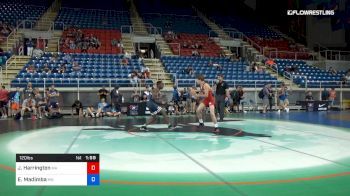 120 lbs Cons 32 #1 - James Harrington, Massachusetts vs Enoch Madimba, Minnesota