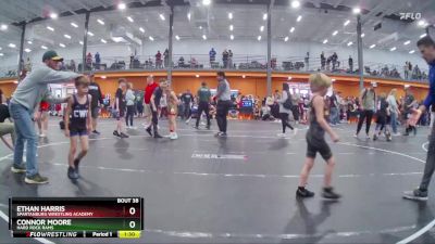 90 lbs Semifinal - Connor Moore, Hard Rock Rams vs Ethan Harris, Spartanburg Wrestling Academy