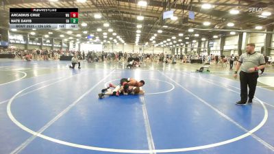 126 lbs Round Of 64 - Arcadius Cruz, WA vs Nate Davis, GA