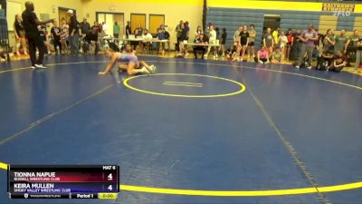 135 lbs Cons. Semi - Tionna Napue, Russell Wrestling Club vs Keira Mullen, Smoky Valley Wrestling Club