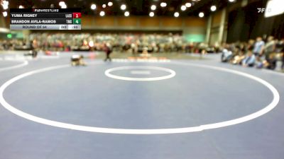 150 lbs Round Of 64 - Eddie Abrego, Apple Valley vs Logan McNally, Wasatch