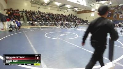 215 lbs 3rd Place Match - Daniel Blue, Norco vs Benjamin Escobedo, Los Altos