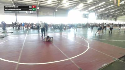65 lbs Rr Rnd 3 - Victor Urquijo, Juggernaut WC vs Mateo Hernandez, Colorado Crush