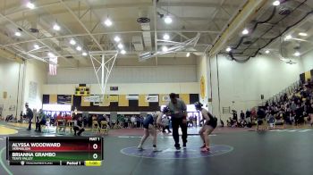 125 lbs Cons. Round 4 - Alyssa Woodward, Vermailion vs Brianna Grambo, Teays Valley