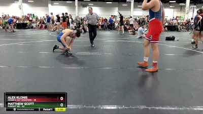 215 lbs Round 2 (4 Team) - Alex Klonis, Moser`s Mat Monsters vs Matthew Scott, Pursuit WA