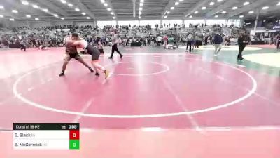 220 lbs Consi Of 16 #2 - Gabe Black, NY vs Brian McCormick, NC