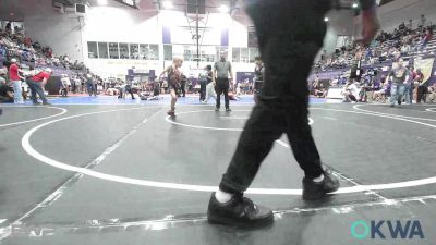 64 lbs Consi Of 8 #2 - Copper Dewey, Tulsa Blue T Panthers vs Bryker Smith, Anno Youth Wrestling