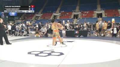 150 lbs Champ. Rd Of 16 - Carlos Valdiviezo, California vs David Burchett, Colorado