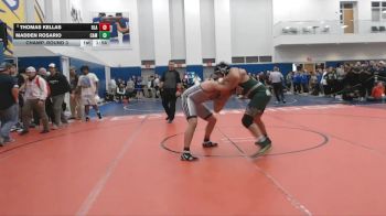 215 lbs Champ. Round 3 - Thomas Kellas, Blair Academy vs Madden Rosario, Camden Catholic