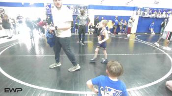 46 lbs Rr Rnd 3 - Wesley Nelson, Owasso Takedown Club vs Esther Nealy, Berryhill Wrestling Club