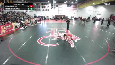 56 lbs 1st Place Match - Frankie Dinoso, Mantanona TC vs Christian Valdivia, TOTAL KAOS