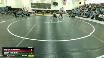 175 lbs Round 2 (10 Team) - Bobby Mathews, Cheyenne East vs Hunter Humphrey, Mead