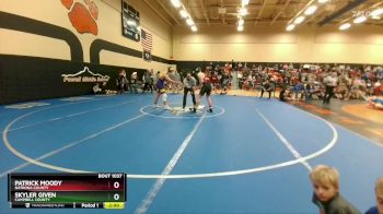 157B Round 1 - Patrick Moody, Natrona County vs Skyler Given, Campbell County