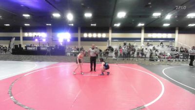 80 lbs Consi Of 8 #2 - Naomi Pedraza, Selahflo vs Elsa Finley, Big Cat WC