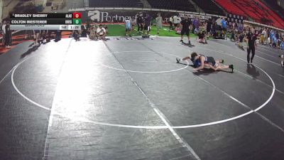 100 lbs Quarters - Bradley Sherry, Alaska vs Colton Riesterer, Oregon