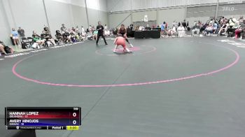 110 lbs Round 1 (8 Team) - Hannah Lopez, Oklahoma vs Avery Hinojos, Kansas