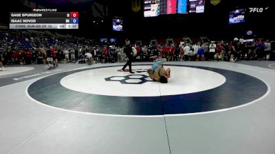 126 lbs Cons. Sub-rd Of 16 - Gage Spurgeon, IA vs Isaac Novod, MA