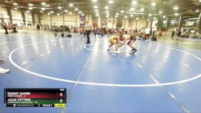 105 lbs Rd# 10- 4:00pm Saturday Final Pool - Danny Gamer, Terps Xtreme vs Aizak Fetters, Aggression Legionaries