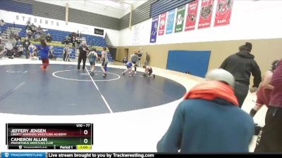 78 lbs Round 5 - Aiden Garrett, Mt Spokane Wrestling Club vs Zayne Kent, Cashmere Wrestling Club