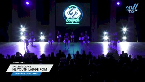 No Limits Dance - NL Youth Large Pom [2024 No Limits Dance Day 2] 2024 ASC Clash of the Titans Schaumburg & CSG Dance Grand Nationals