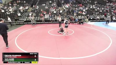 147 lbs Cons. Round 1 - Trevor Pearmain, Jordan High School vs Tate Burr, Corner Canyon