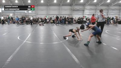 80 lbs Quarterfinals (8 Team) - Jack Bennington, Contenders WA Blue vs Camden Davich, Donahue WA