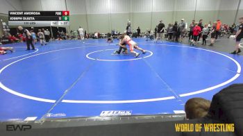 120 lbs 5th Place - Vincent Amorosa, Powerhouse Elite 9U vs Joseph Olszta, Tulsa Elite 9U