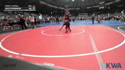 43 lbs Rr Rnd 3 - Harley Howell, Henryetta Knights Wrestling Club vs Arlo Fitzsimmons, Team Tulsa Wrestling Club