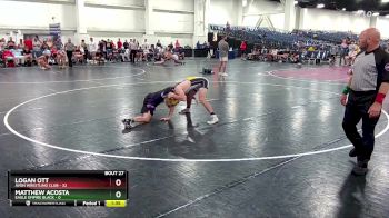 144 lbs Round 6 (10 Team) - Matthew Acosta, Eagle Empire Black vs Logan Ott, Avon Wrestling Club