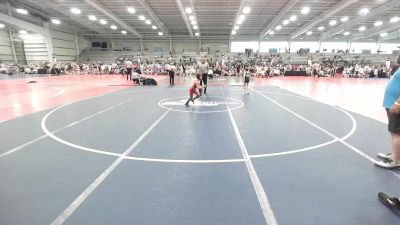 56 lbs Rr Rnd 1 - Logan Villalla, Mat Assassins White vs Hunter Mattison, Buffalo Valley Wrestling Club - Black