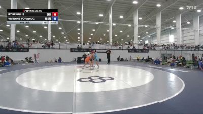 110 lbs Rylie Hillis, Oklahoma vs Vivienne Popadiuc, New Mexico