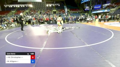 138 lbs Cons-semis - William Christopher, WI vs Marcus Killgore, AZ