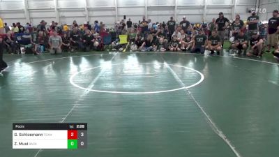 60 lbs Pools - Grayden Schloemann, Team Gotcha vs Zander Musi, Backbone Wrestling Club