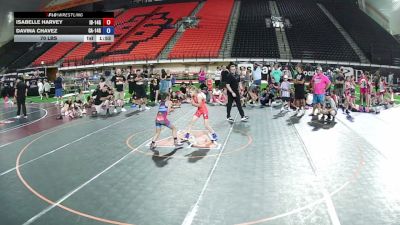 70 lbs Isabelle Harvey, Idaho 14U Girls vs Davina Chavez, California 14U Girls