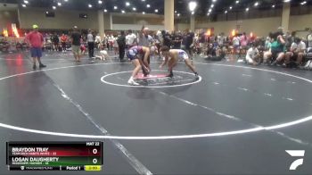 165 lbs Round 5 (6 Team) - Logan Daugherty, Mississippi Mayhem vs Braydon Tray, Team Rich Habits White