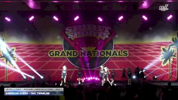 American Cheer - Tiny Twinkles [2026 L1 Tiny - Novice - Restrictions Day 1] 2026 Spirit Sports Grand Nationals