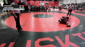 132 lbs Quarterfinal - Te`Jon Beals, Chicago (MARIST) vs Mikey Malizzio, Lombard (MONTINI)