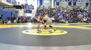 175 lbs Cons. Round 5 - Miles Mcdorman, Allen East vs Dominic Burns, Yale
